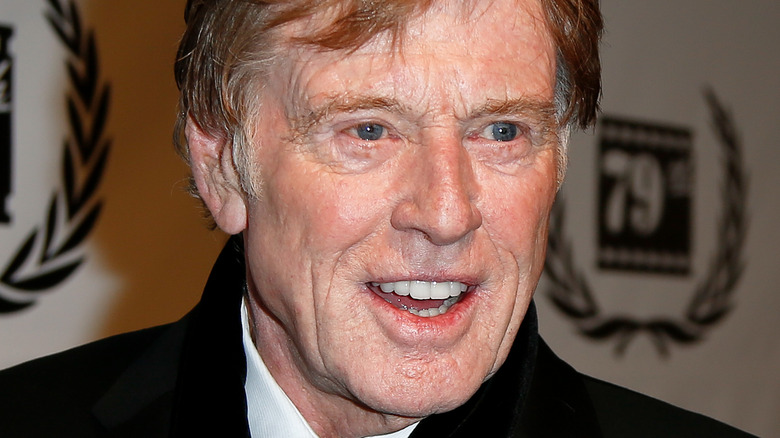 Robert Redford smiling