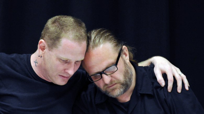 Corey Taylor and Shawn Crahan