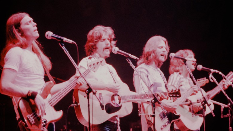 The Eagles performing in the 1970s