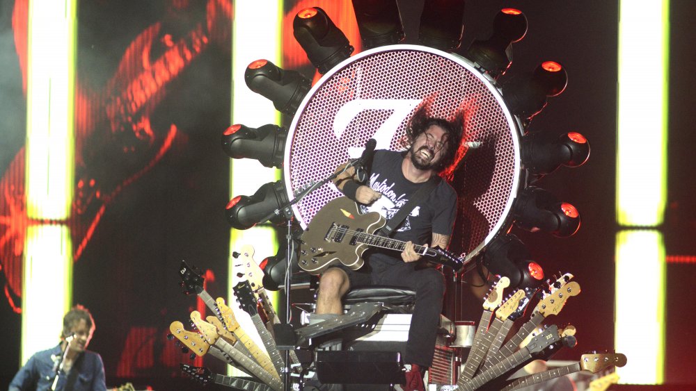 Foo Fighters on stage