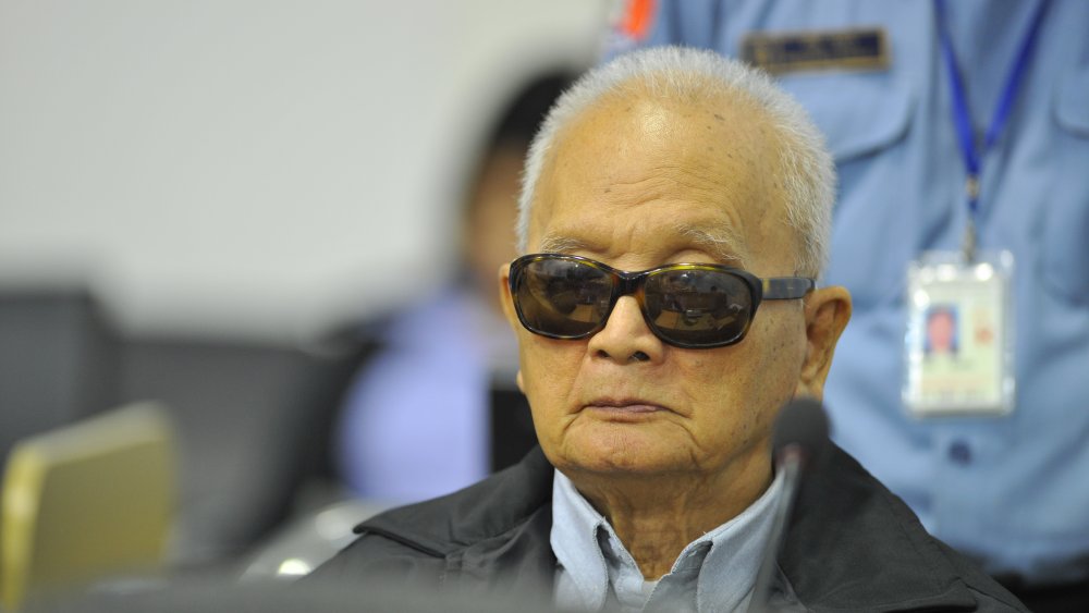 Nuon Chea, the former Deputy Secretary of the Communist Party of Kampuchea.