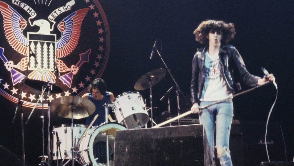 Marky and Joey Ramone