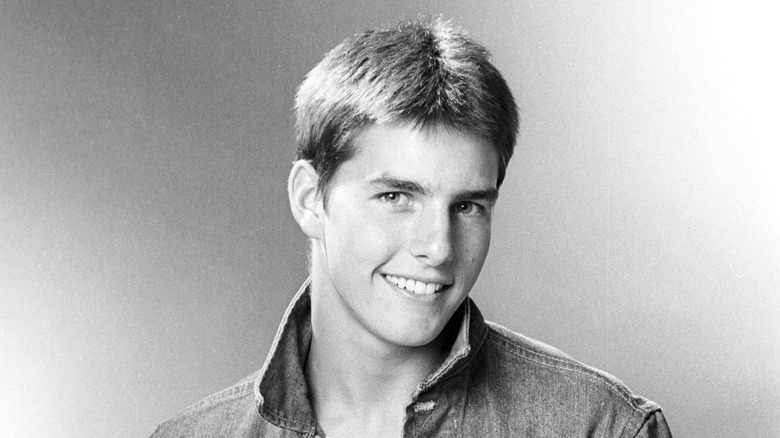 Tom Cruise grins for a headshot