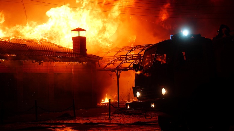 house fire
