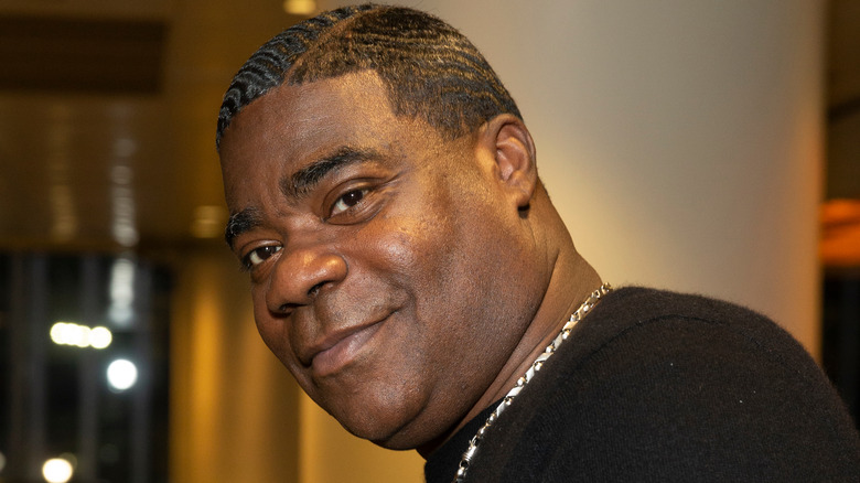 Close up Tracy Morgan smiling