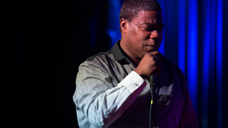 Tracy Morgan performing stand up 