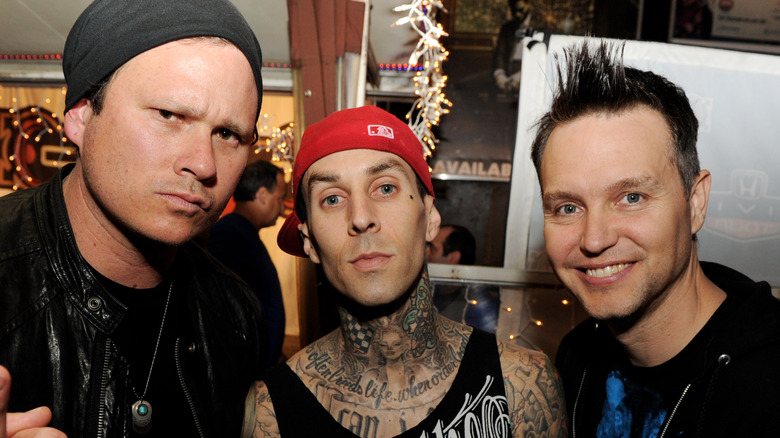 Tom DeLonge, Travis Barker, Mark Hoppus