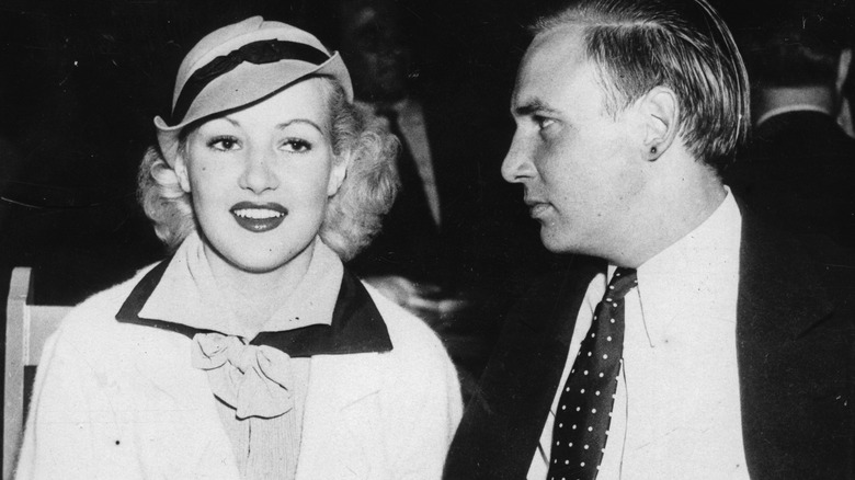 Jackie Coogan and Betty Grable