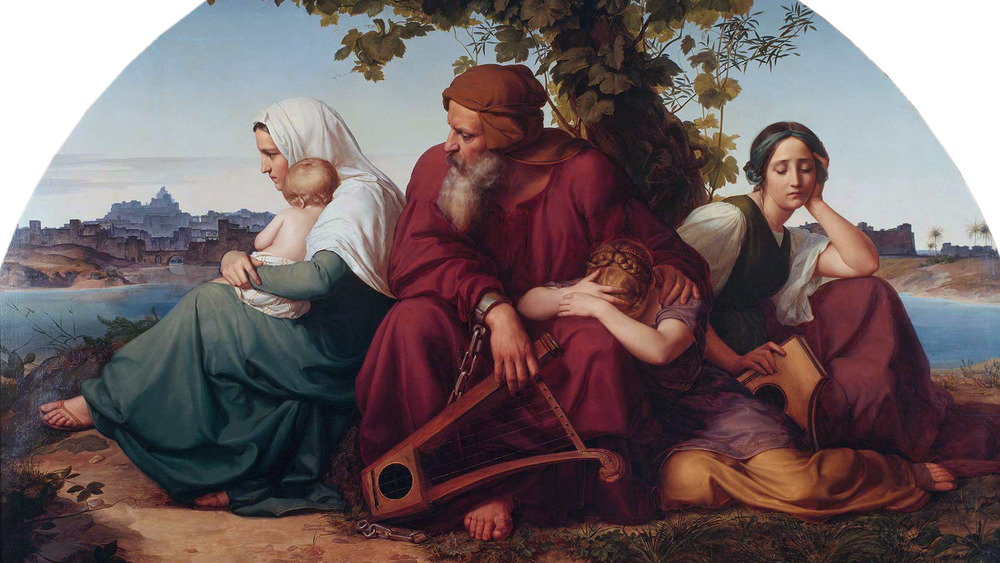 Eduard Bendemann's 'Die trauernden Juden im Exil' from 1832