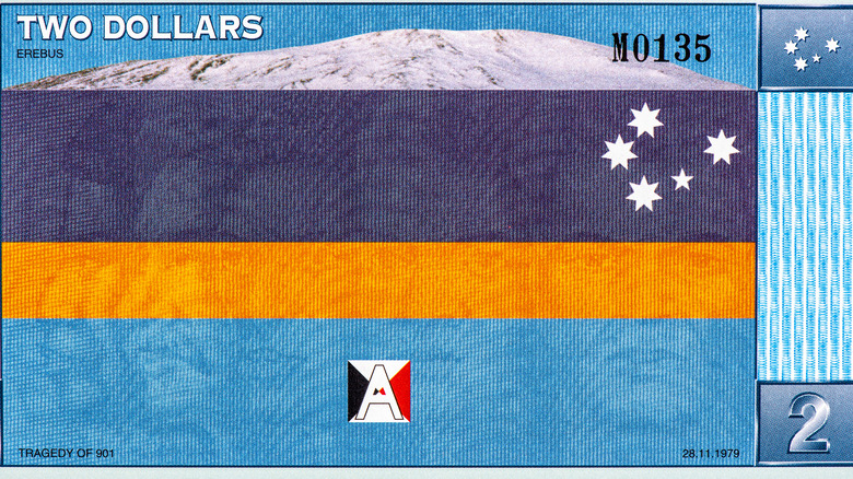 Mount Erebus commemorative banknote