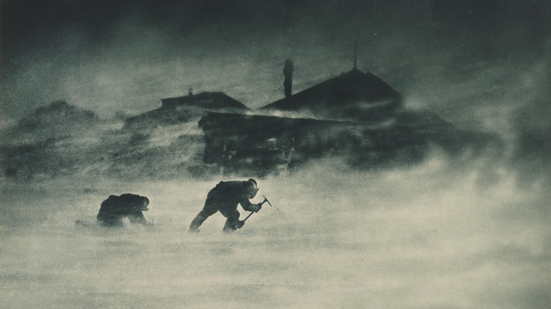 Blizzard in Antarctica, 1912