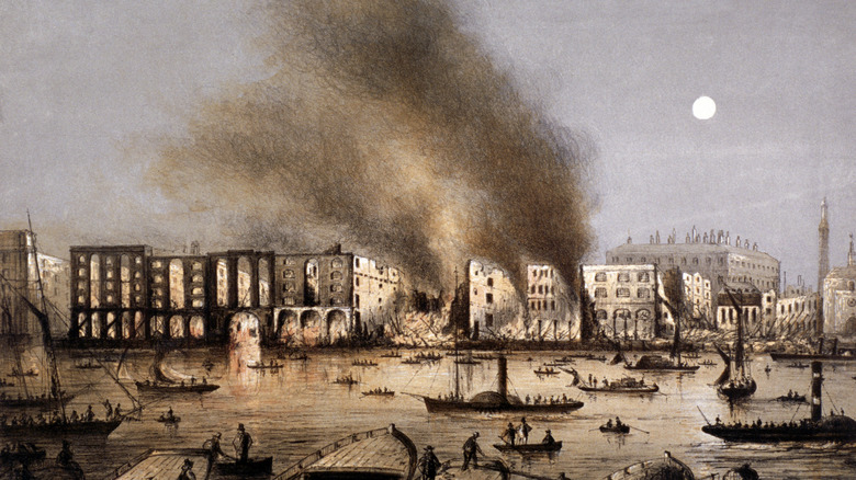 Tooley Street Fire illustration