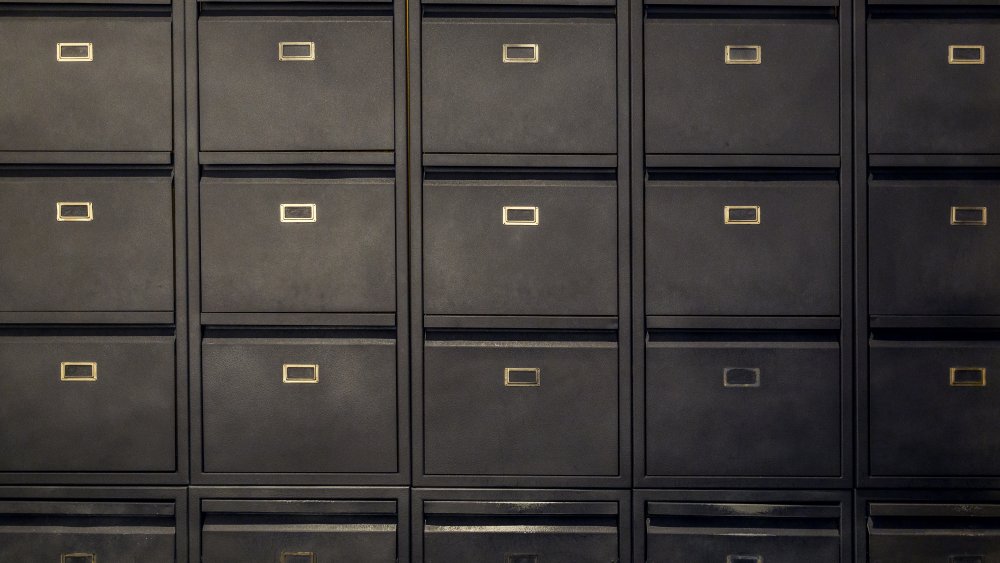 Hand and filing cabinets