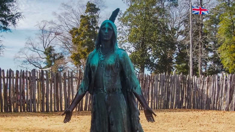 Pocahontas jamestown settlement Virginia va