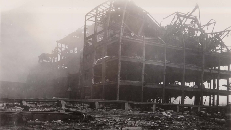 Building destroyed in Texas City Disaster