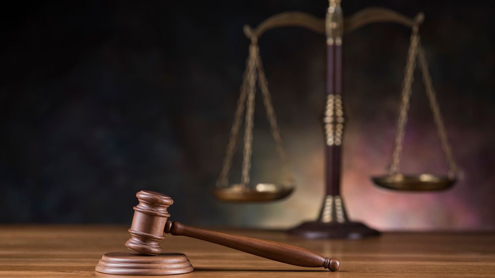 gavel and scales