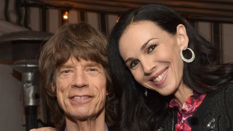L'Wren Scott and Mick Jagger