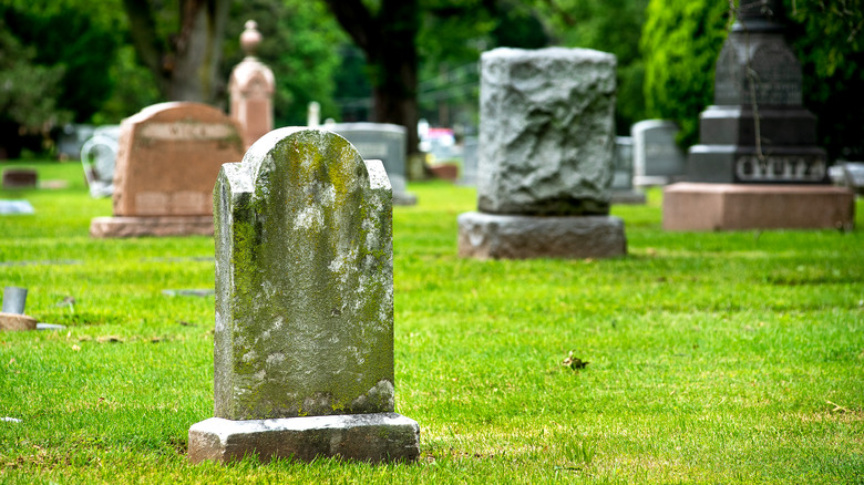 gravestones