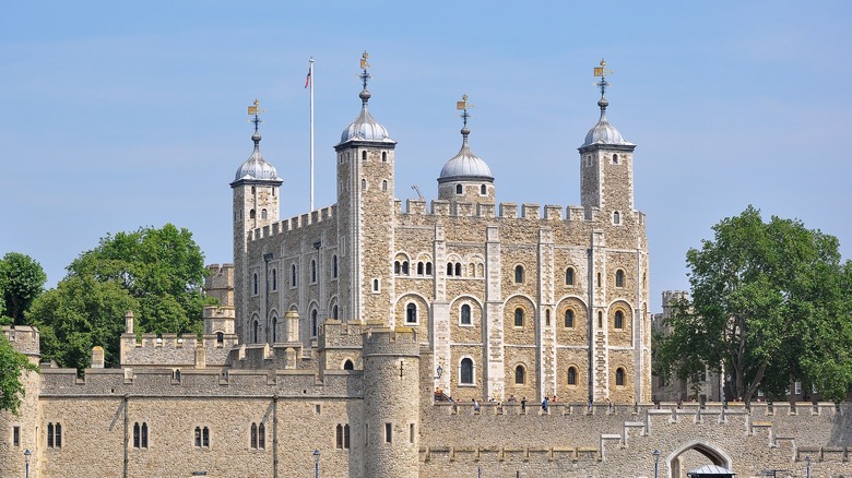 Tower of London viewed from the River Thames
