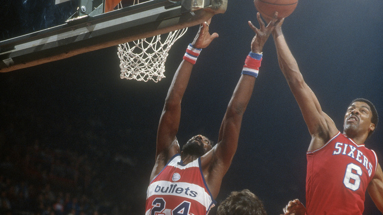 Dr. J jumping