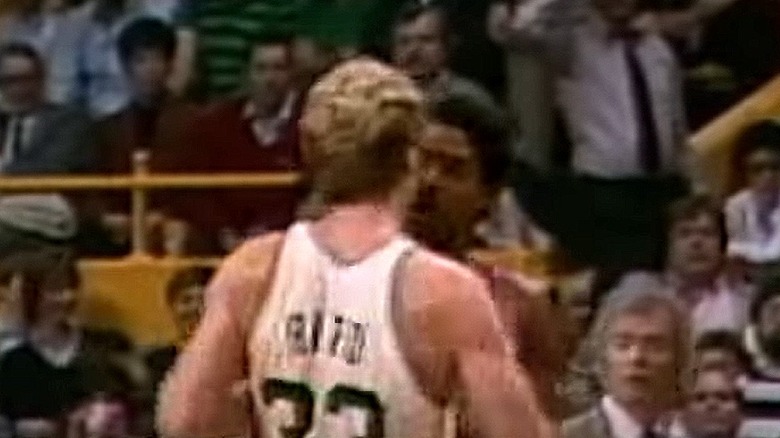 fight between Bird and Irving