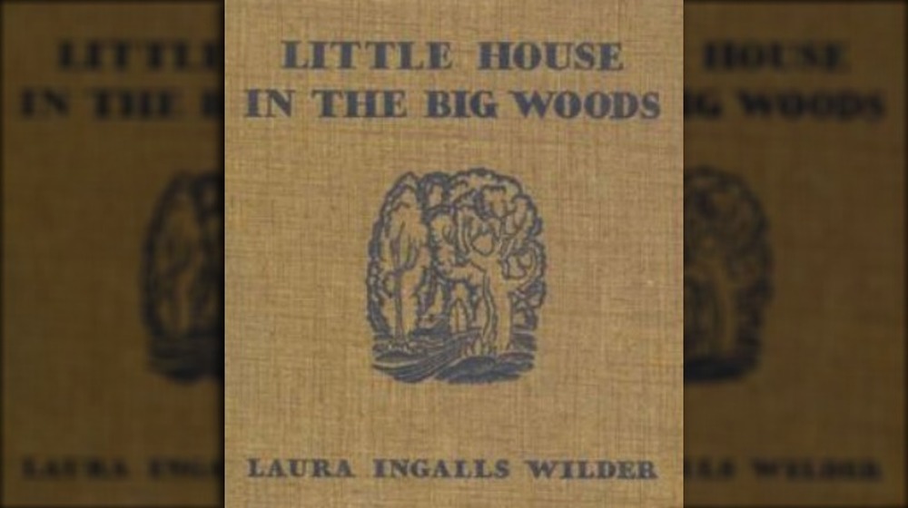 Little House in the Big Woods original cover