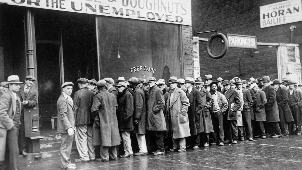 Great Depression soup kitchen