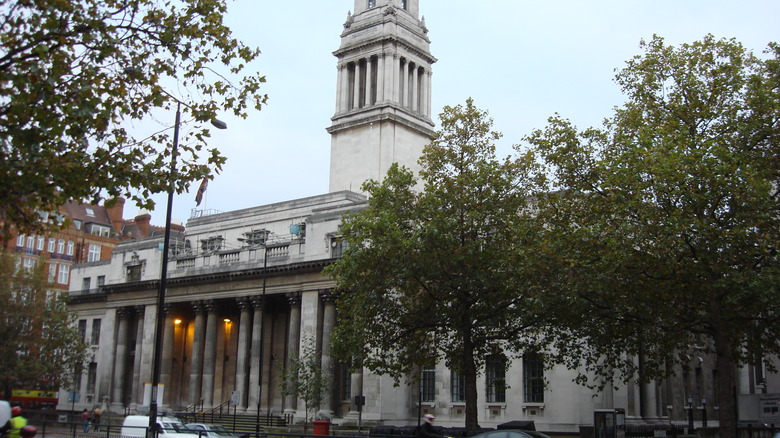 Marleybone, where Logue's Harley St. office was