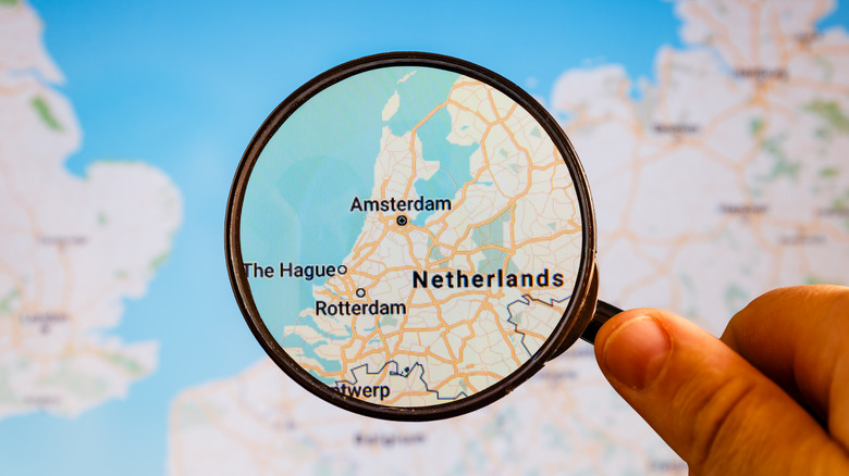map of the netherlands