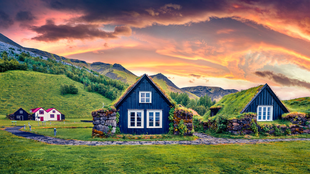 Typical Icelandic houses