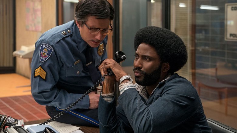 John David Washington in BlacKkKlansman