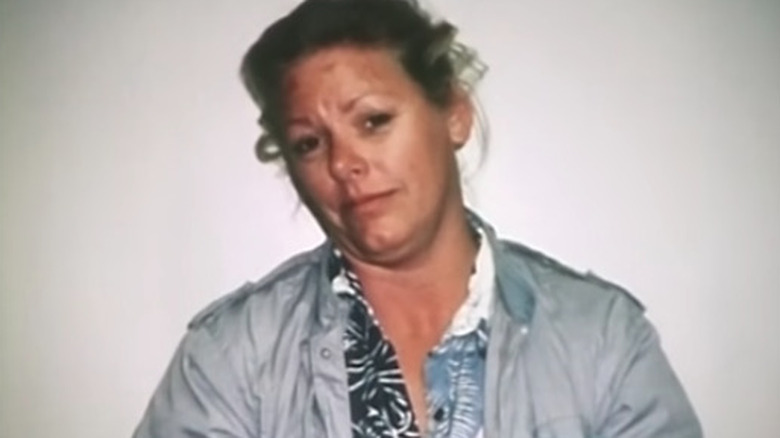 Aileen Wuornos posing