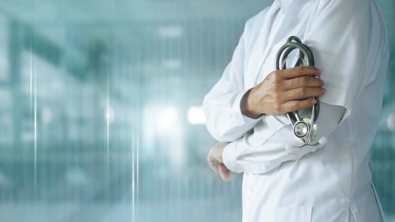 doctor standing