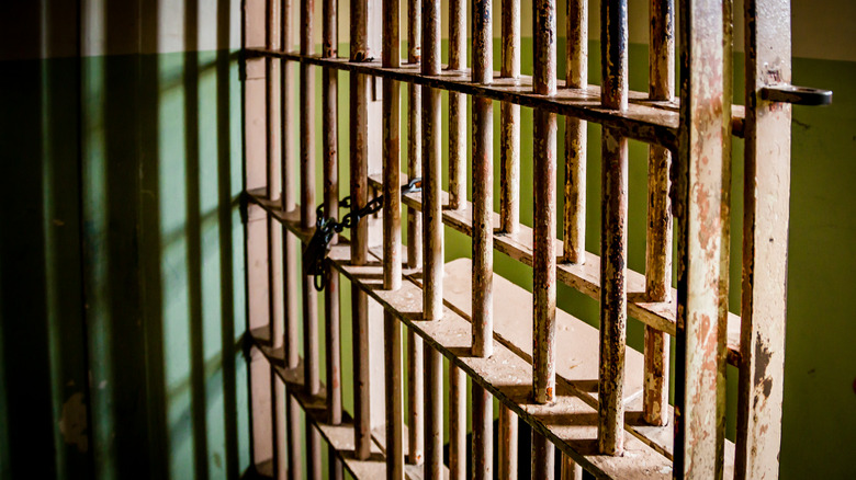 Prison cell bars