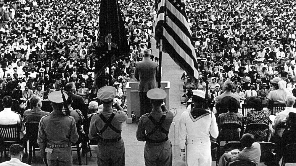 Truman addresses the NAACP