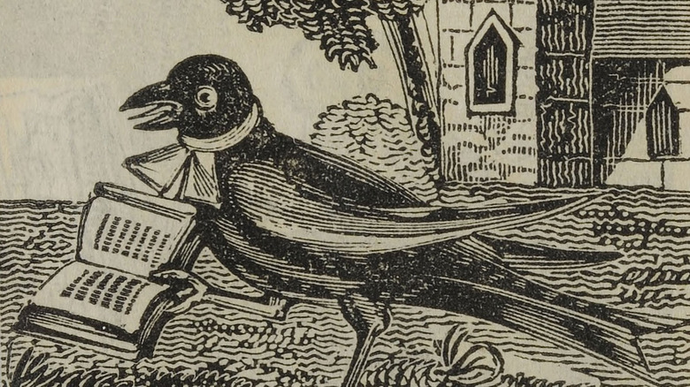 Illustration from a 19th century chapbook.