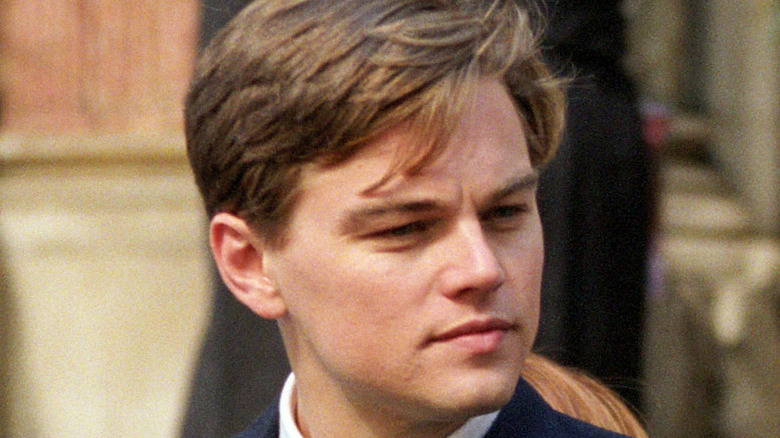 Leo DiCaprio filming 'Catch Me'