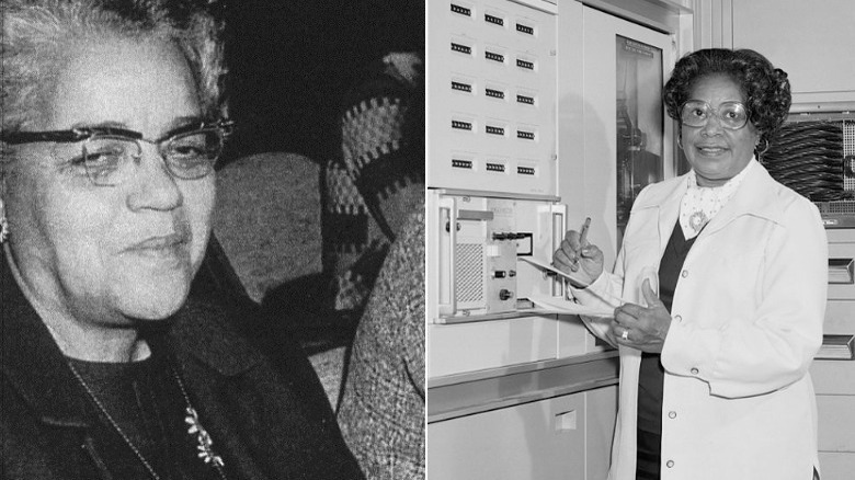 NASA mathematicians Dorothy Vaughan, Mary Jackson