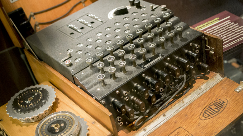 German Enigma machine