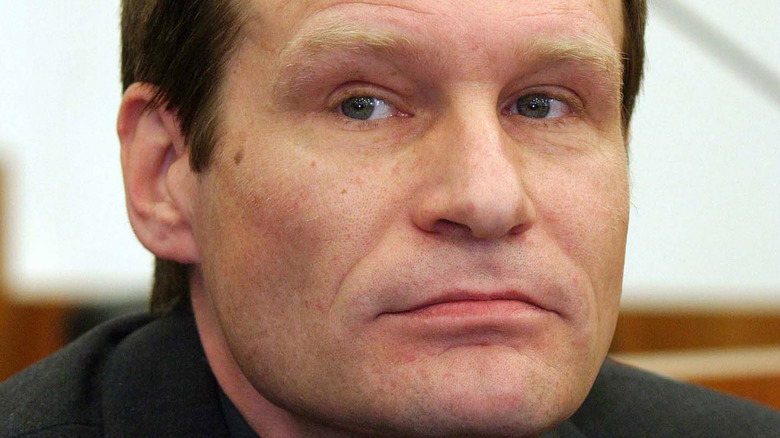 Armin Meiwes looking to side