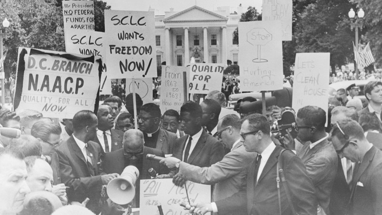civil rights protest