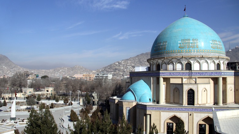 The Blue Mosque of Kabul