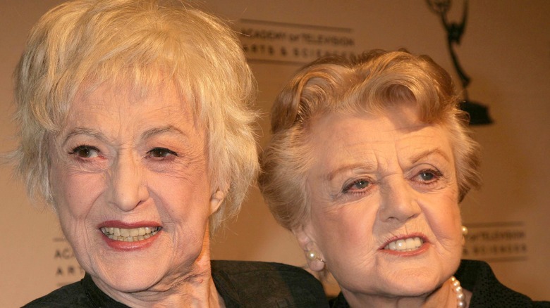 Bea Arthur and Angela Lansbury