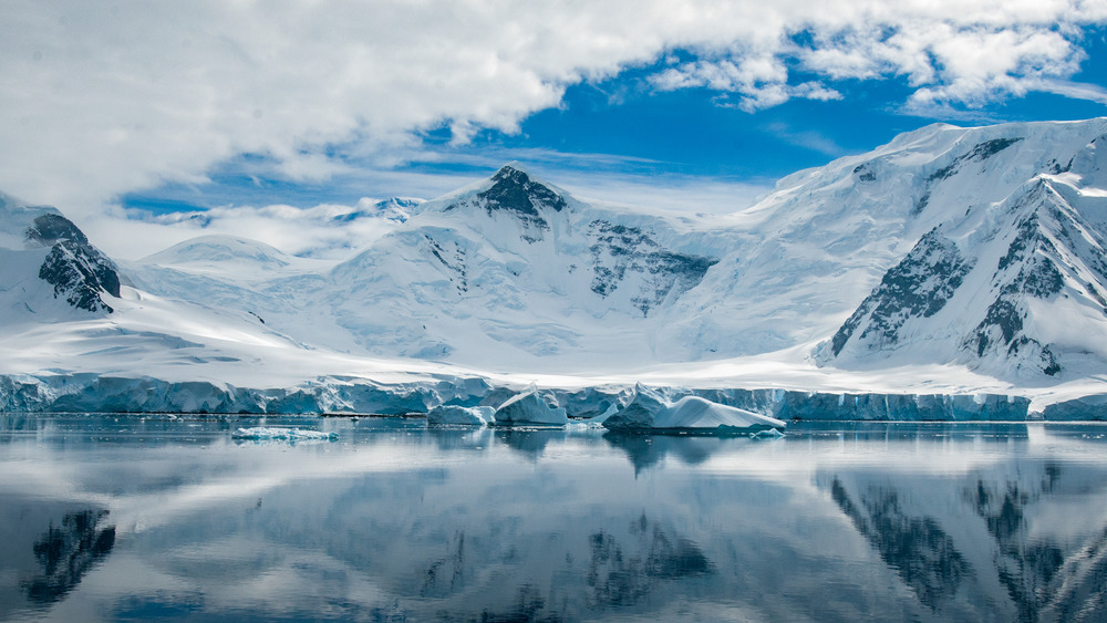 The landscape of Antarctica