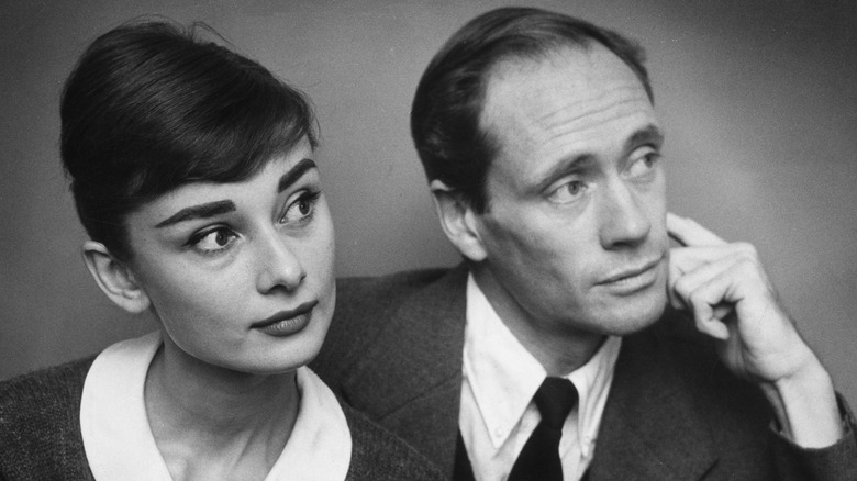 Audrey Hepburn and Mel Ferrer