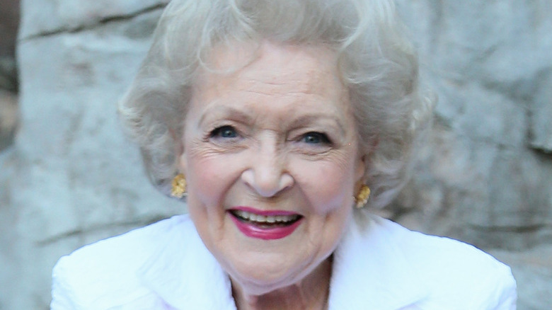 Betty White smiling