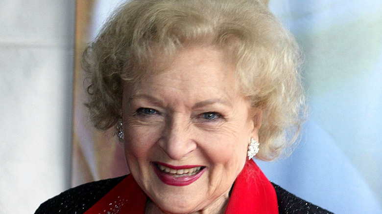 Betty White smiling