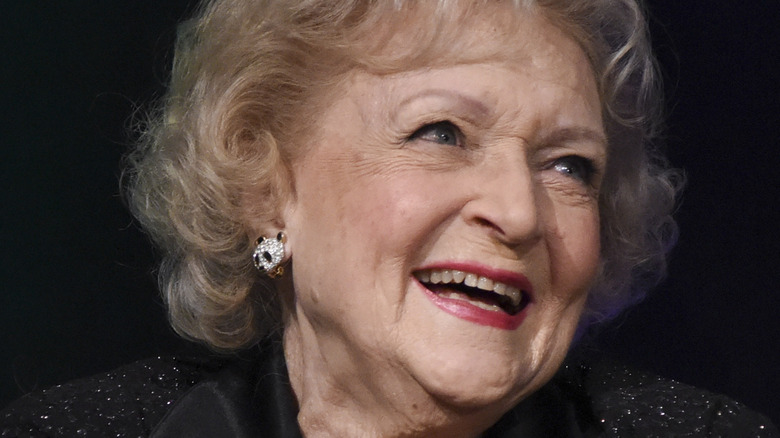 Betty White smiling