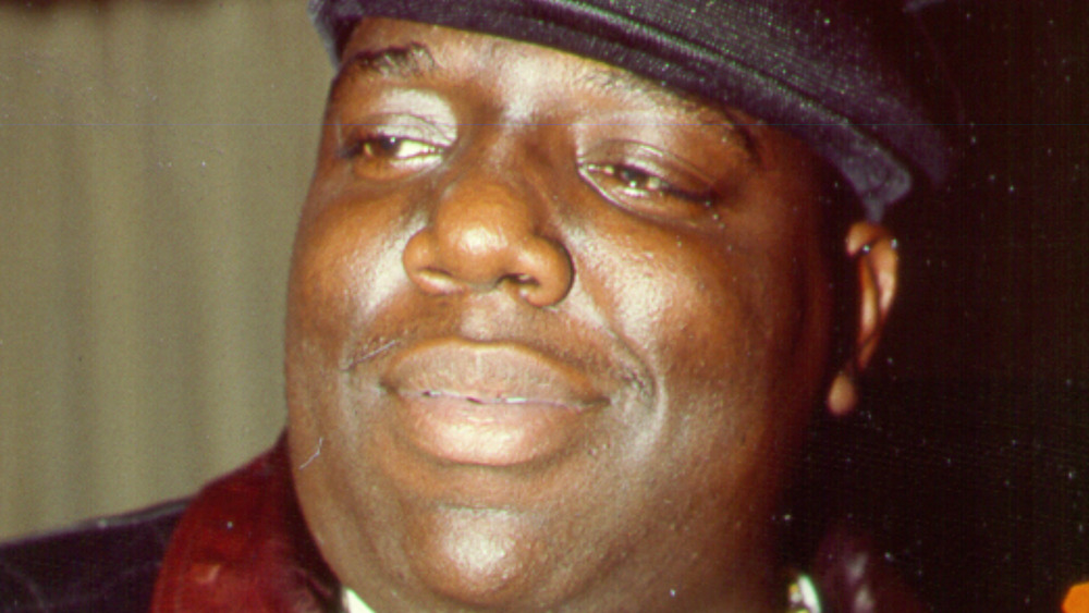 Biggie Smalls smirk