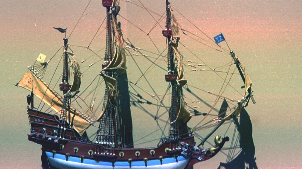 Model of Queen Anne's Revenge